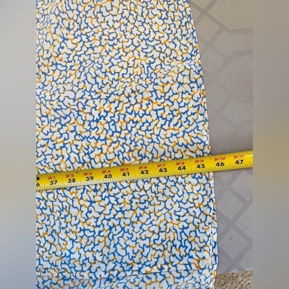 Cuyana Silk Midi Length Printed Dress Size Large - Picture 8 of 8